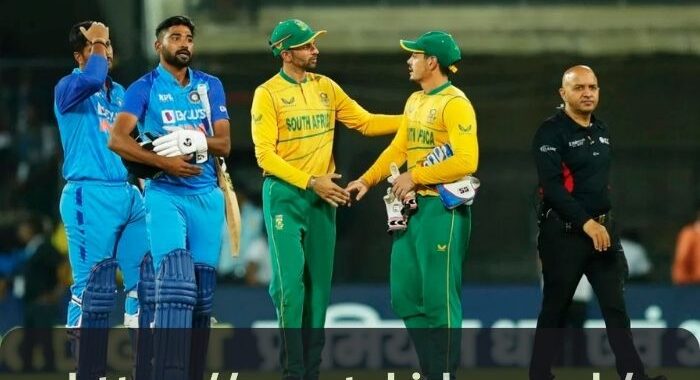 Where to Watch India National Cricket Team vs South Africa National Cricket Team